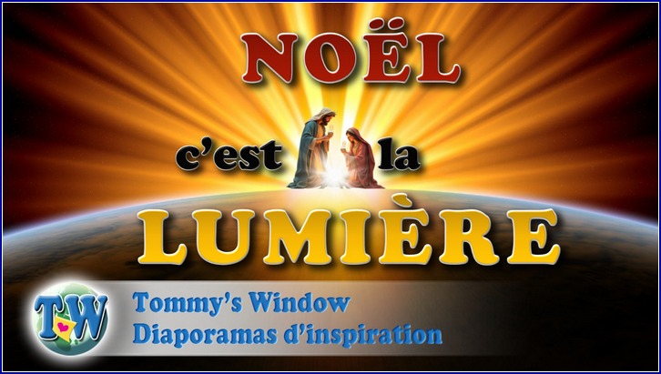 Noël, c'est la lumière