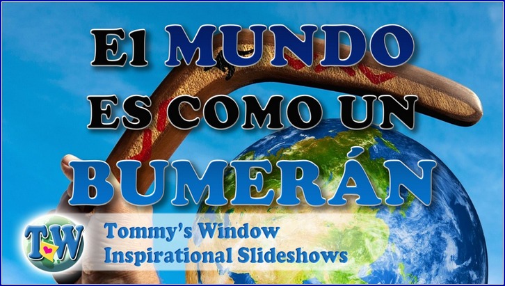 El mundo es como un bumerán