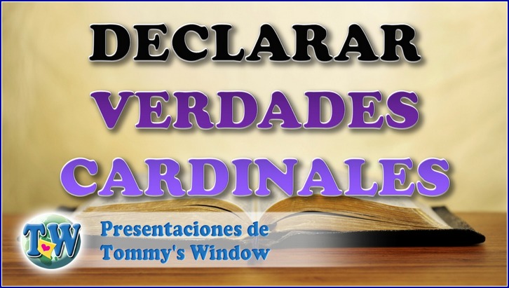 Declarar verdades cardinales