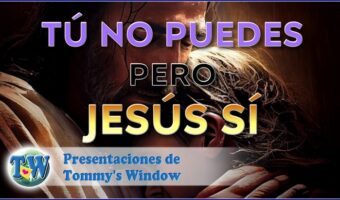 Tú no puedes. Pero Jesús sí.